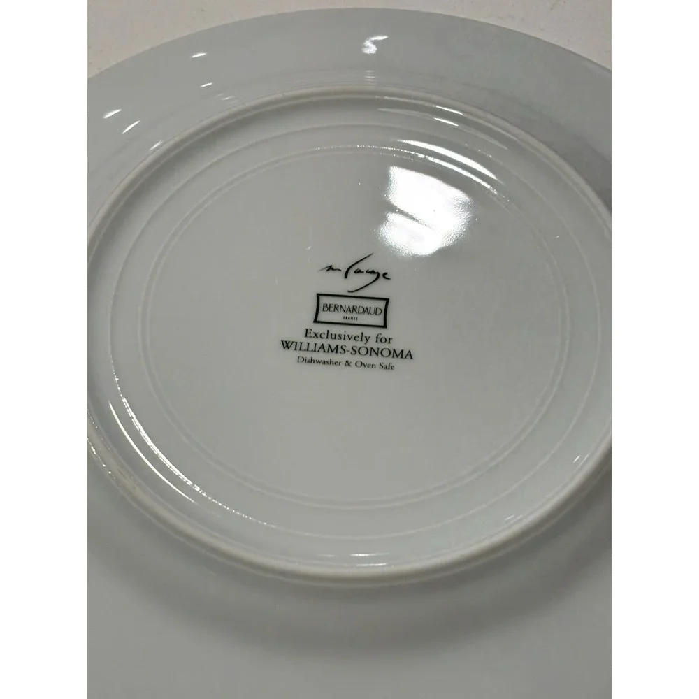 Williams Sonoma Bernardaud Jardin des Fleurs Dinner Plate Set Of 4